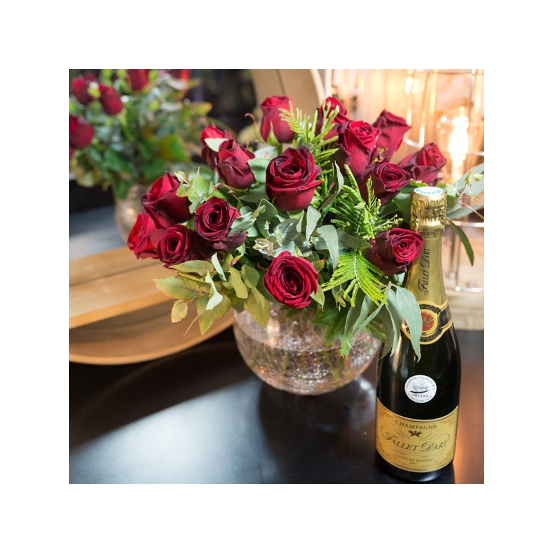 Champagne & Roses